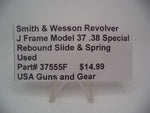 37555F Smith & Wesson  J Frame Models 37 Rebound Slide & Spring Used