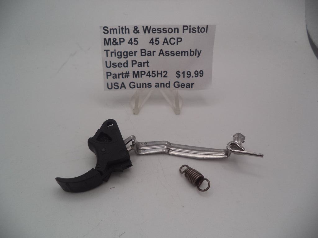 Smith & Wesson M&P .45 ACP Trigger Bar Assembly - Used OEM Part (Part #MP45H2)