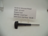 MP45B Smith & Wesson Pistol M&P 45 Frame Tool Used Part .45 ACP