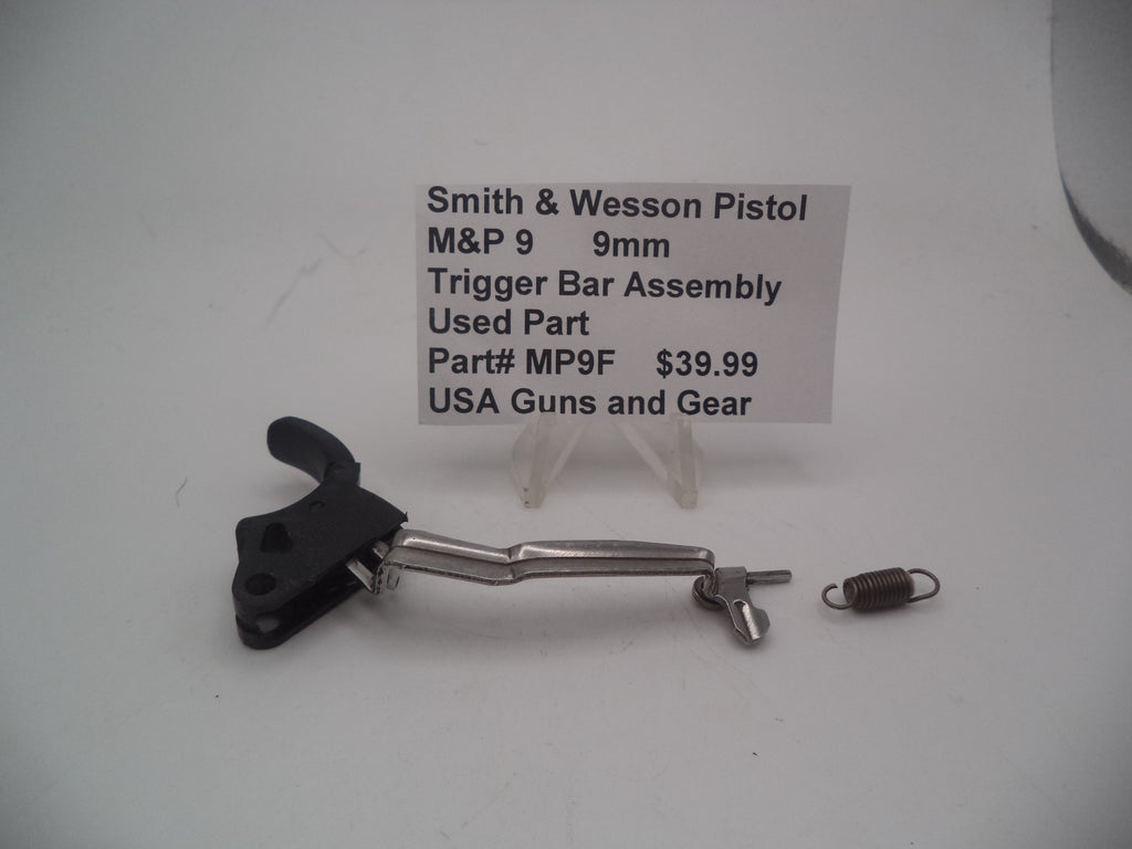 Smith & Wesson Pistol M&P 9 Trigger Bar Assembly Used Part MP9F