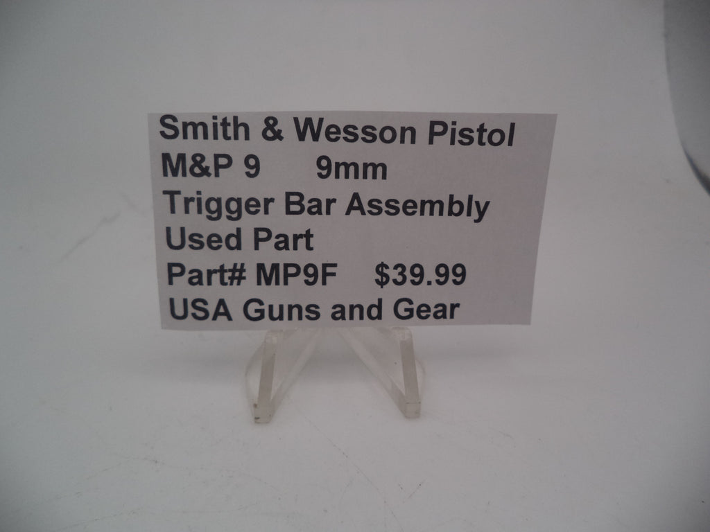 Smith & Wesson Pistol M&P 9 Trigger Bar Assembly Used Part MP9F