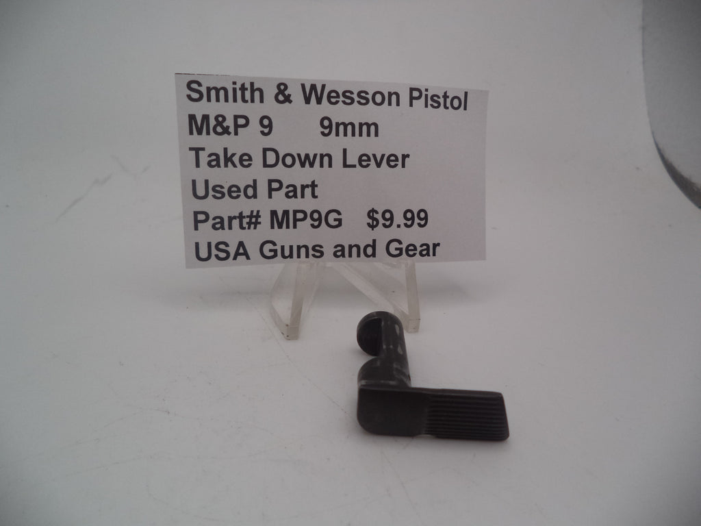 Smith & Wesson M&P 9mm Take Down Lever - Used OEM Part