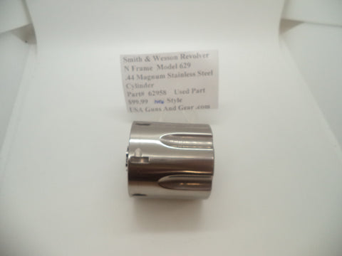62958 Smith & Wesson N Frame Model 629 Stainless Steel Cylinder .44 Magnum