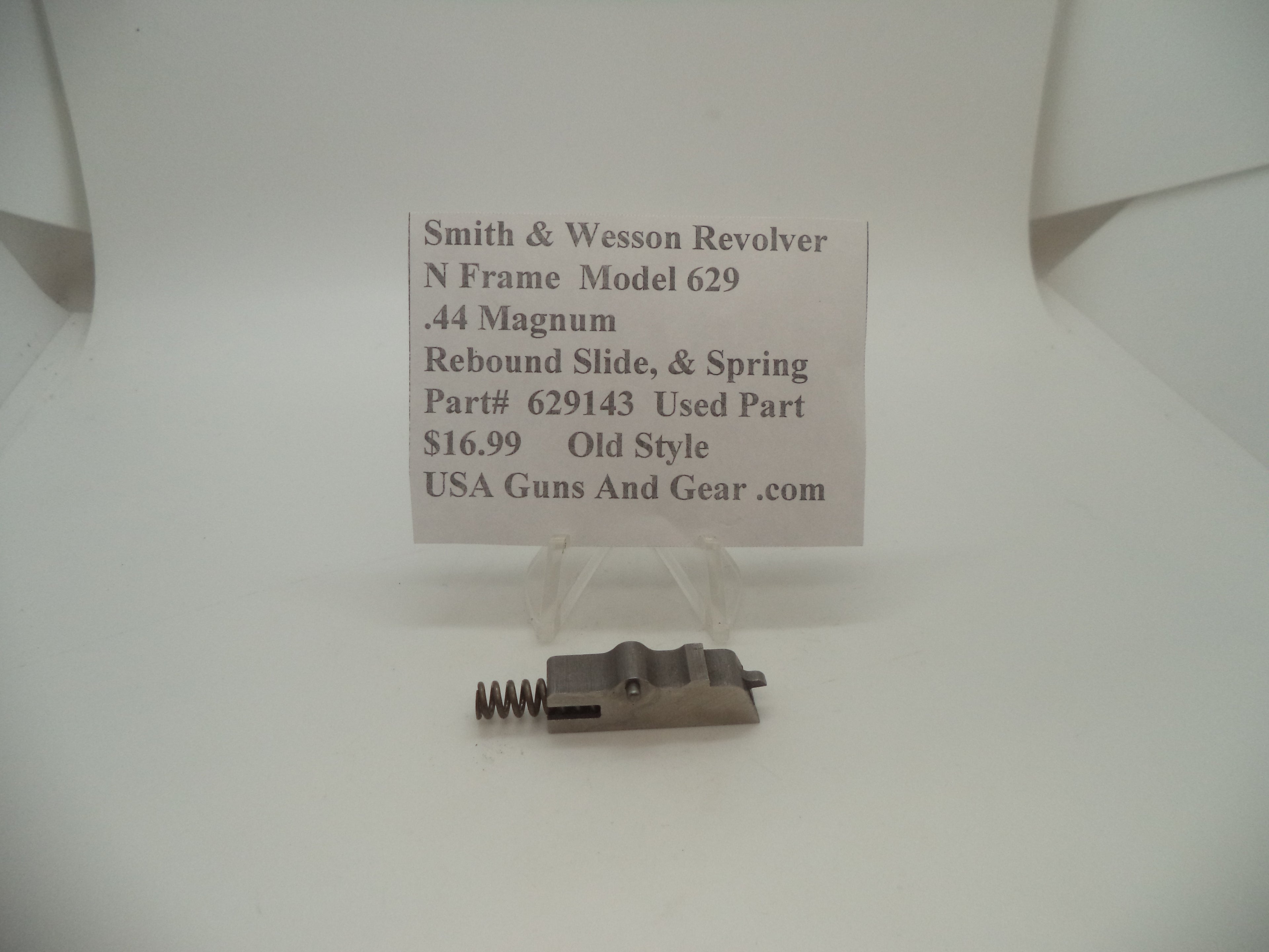 629143 Smith & Wesson N Frame Model 629 Rebound Slide & Spring .44 Magnum