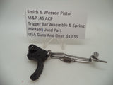 MP45H1 Smith & Wesson Pistol M&P 45 Trigger Bar Assembly & Spring Used Part