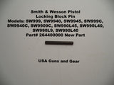 264400000 Smith & Wesson Pistol Locking Block Pin Fits Multiple Models