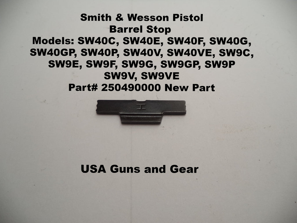 S&W Pistol Barrel Stop Fits Multiple Models 250490000