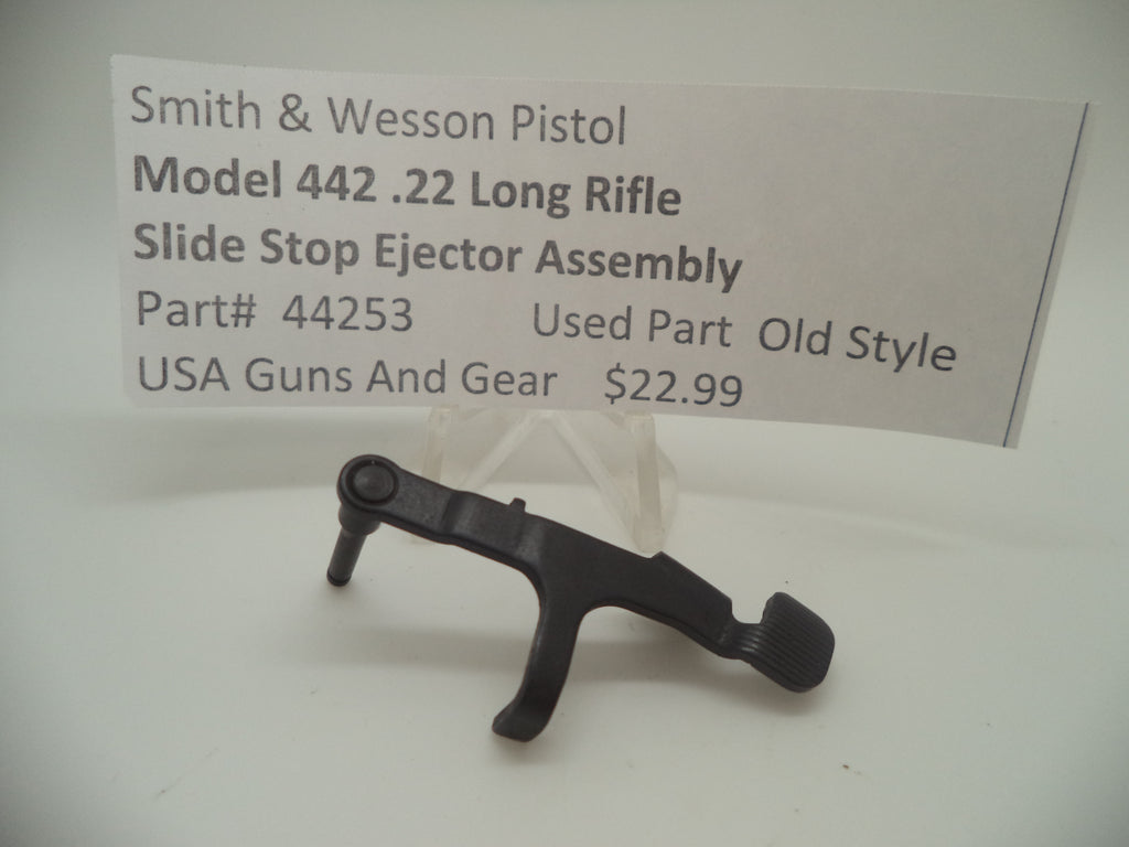 44253 Smith & Wesson Pistol Model 442 Slide Stop Ejector Assembly .22 LR