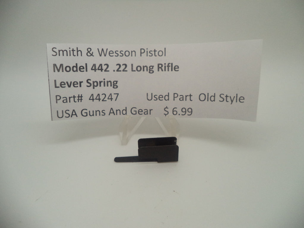 44247 Smith & Wesson Pistol Model 442 Lever Spring Used .22 Long Rifle
