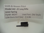 44247 Smith & Wesson Pistol Model 442 Lever Spring Used .22 Long Rifle