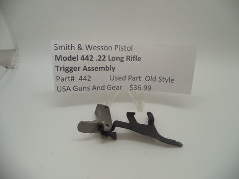 442 Smith & Wesson Pistol Model 442 Trigger Assembly Used .22 Long Rifle