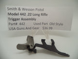 442 Smith & Wesson Pistol Model 442 Trigger Assembly Used .22 Long Rifle