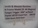 18729 Smith & Wesson N Frame Model 29 Used Target Trigger .500" w/Hand .44 Magnum