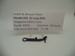44221 Smith & Wesson Pistol Model 442 Magazine Safety Lever Used .22 Long Rifle