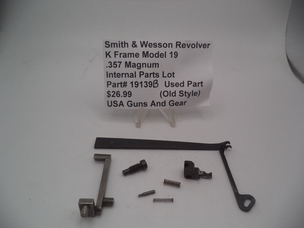 Smith & Wesson K Frame Model 19 Internal Parts Lot .357 Magnum - Used OEM