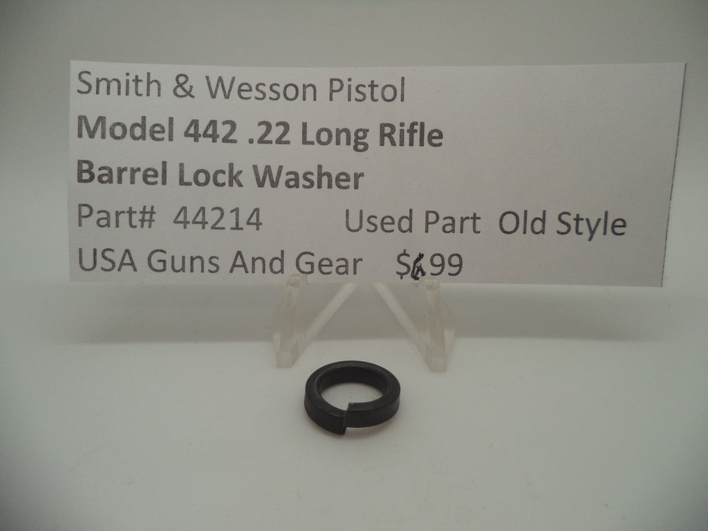 44214 Smith & Wesson Pistol Model 442 Barrel Lock Washer Used .22 Long Rifle
