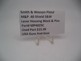 MP4025C Smith & Wesson Pistol M&P Lever Housing Block and Pins Used .40 Shield  S&W
