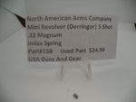 15B North American Arms Mini Revolver 5 Shot .22 Mag Index Spring