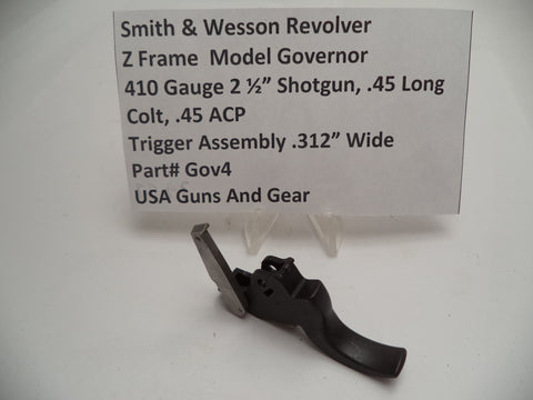 GOV4 Smith & Wesson Z Frame Governor Model .312" Trigger  Fits Many Calibers