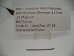 3B North American Arms Mini Revolver 5 Shot .22 Magnum Bolt Spring
