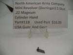 11B North American Arms Mini Revolver 5 Shot .22 Magnum Cylinder Hand