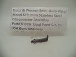 6399A Smith & Wesson Semi-Auto Pistol Model 639 Stainless Steel 9MM Disconnector Assembly