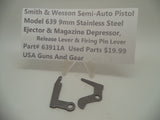 63911A Smith & Wesson Semi-Auto Pistol Model 639 Stainless Steel 9MM Ejector & Magazine Depressor