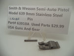 63910A Smith & Wesson Semi-Auto Pistol Model 639 Stainless Steel 9MM Lever Pin