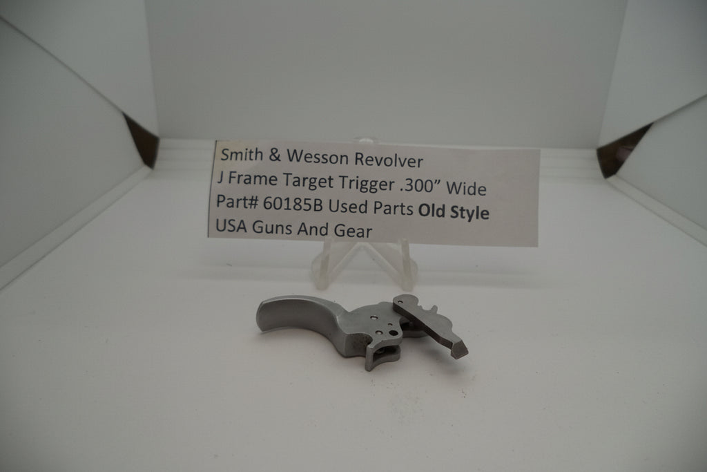 Smith & Wesson Revolver J Frame Target Trigger .300" Wide Old Style Used 60185B