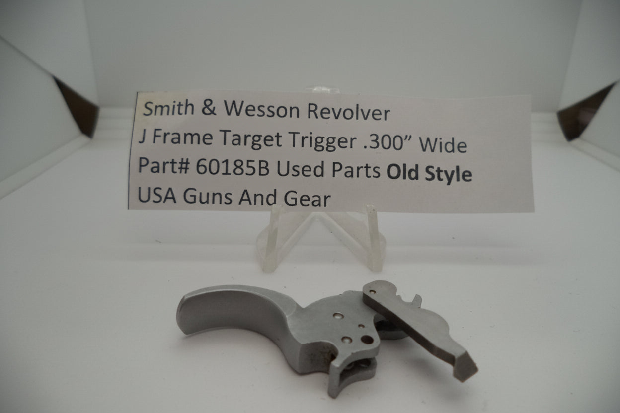 Smith & Wesson Revolver J Frame Target Trigger .300" Wide Old Style Used 60185B