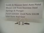 63910AB Smith & Wesson Semi-Auto Pistol Model 639 Stainless Steel 9MM Spring & Plunger