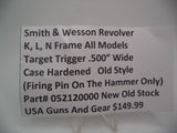 052120000 Smith & Wesson K L N Frame All Models Target Trigger .500" Wide NOS