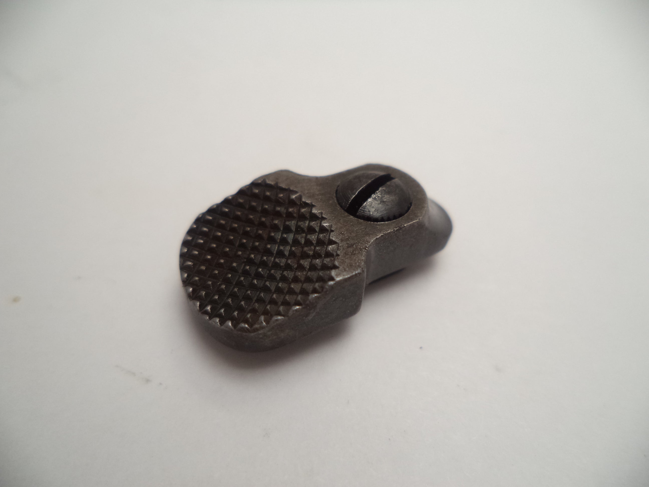 Smith & Wesson K Frame Thumb Piece & Nut - Used OEM Part - Blued - .22 LR - Model 17 - KN176