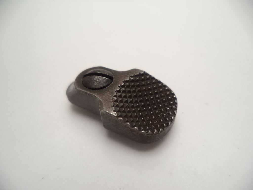 Smith & Wesson K Frame Thumb Piece & Nut - Used OEM Part - Blued - .22 LR - Model 17 - KN176
