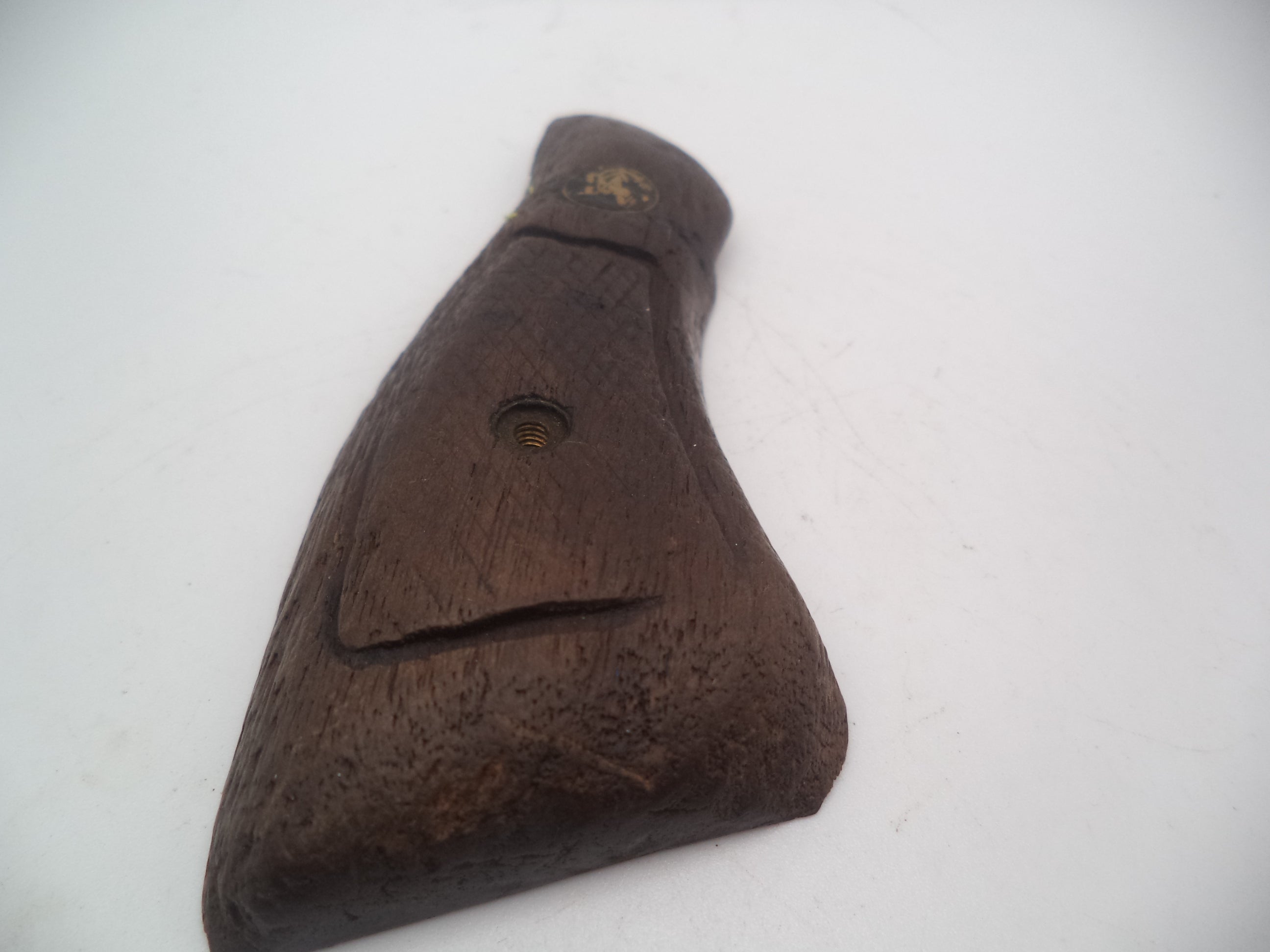 GP134  Smith & Wesson Revolver K, L Frame  Square Butt Right Side Only Wood Grip Used