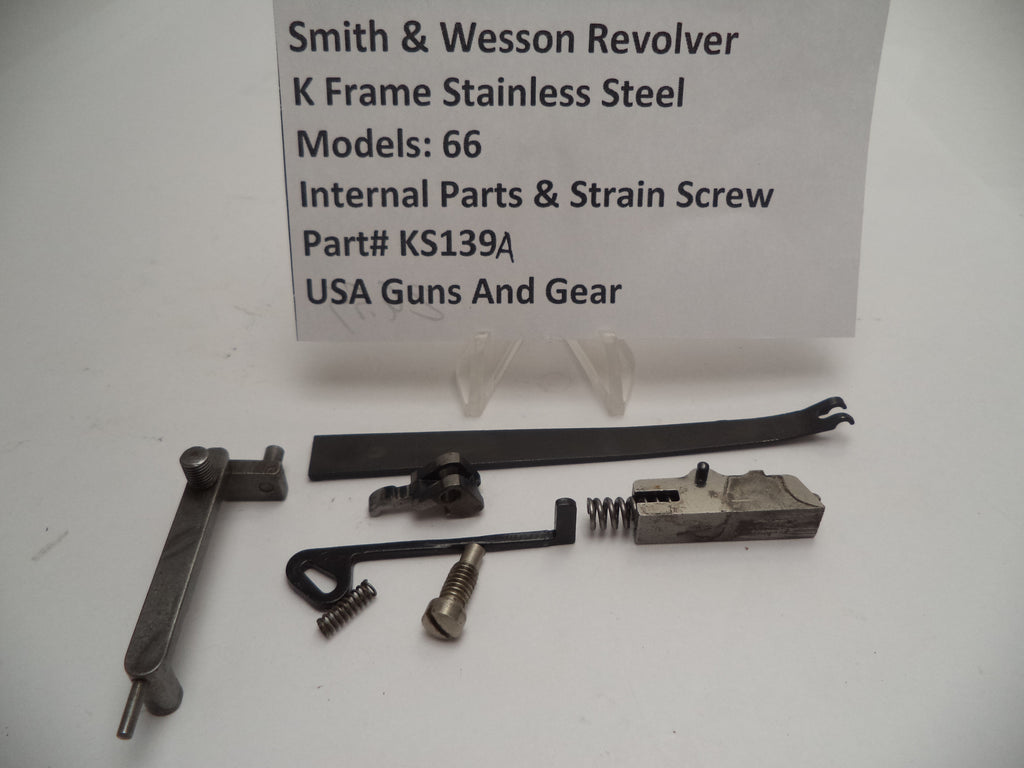 KS139A Smith & Wesson K Frame Model 66 Internal Parts & Strain Screw Used