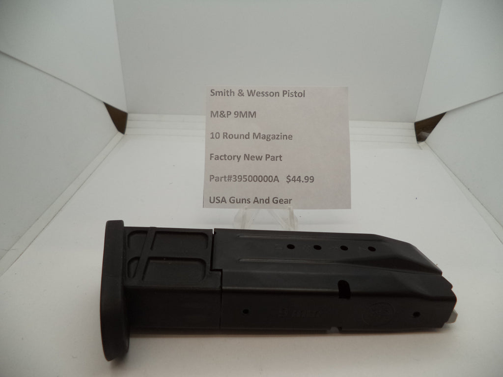 Smith & Wesson M&P 9mm Magazine Assembly - 10 Round - Full Size & Compact - Factory OEM
