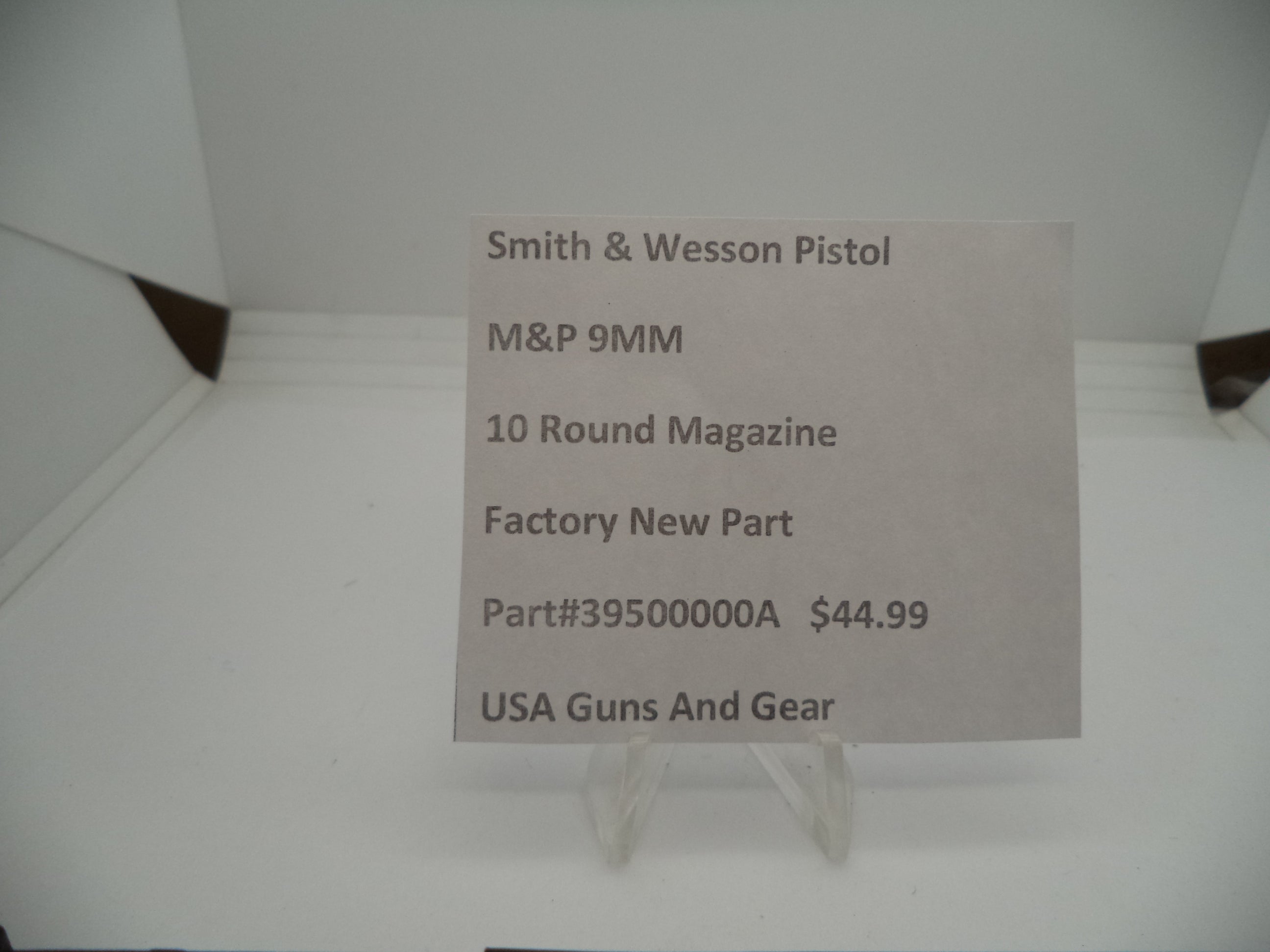 Smith & Wesson M&P 9mm Magazine Assembly - 10 Round - Full Size & Compact - Factory OEM