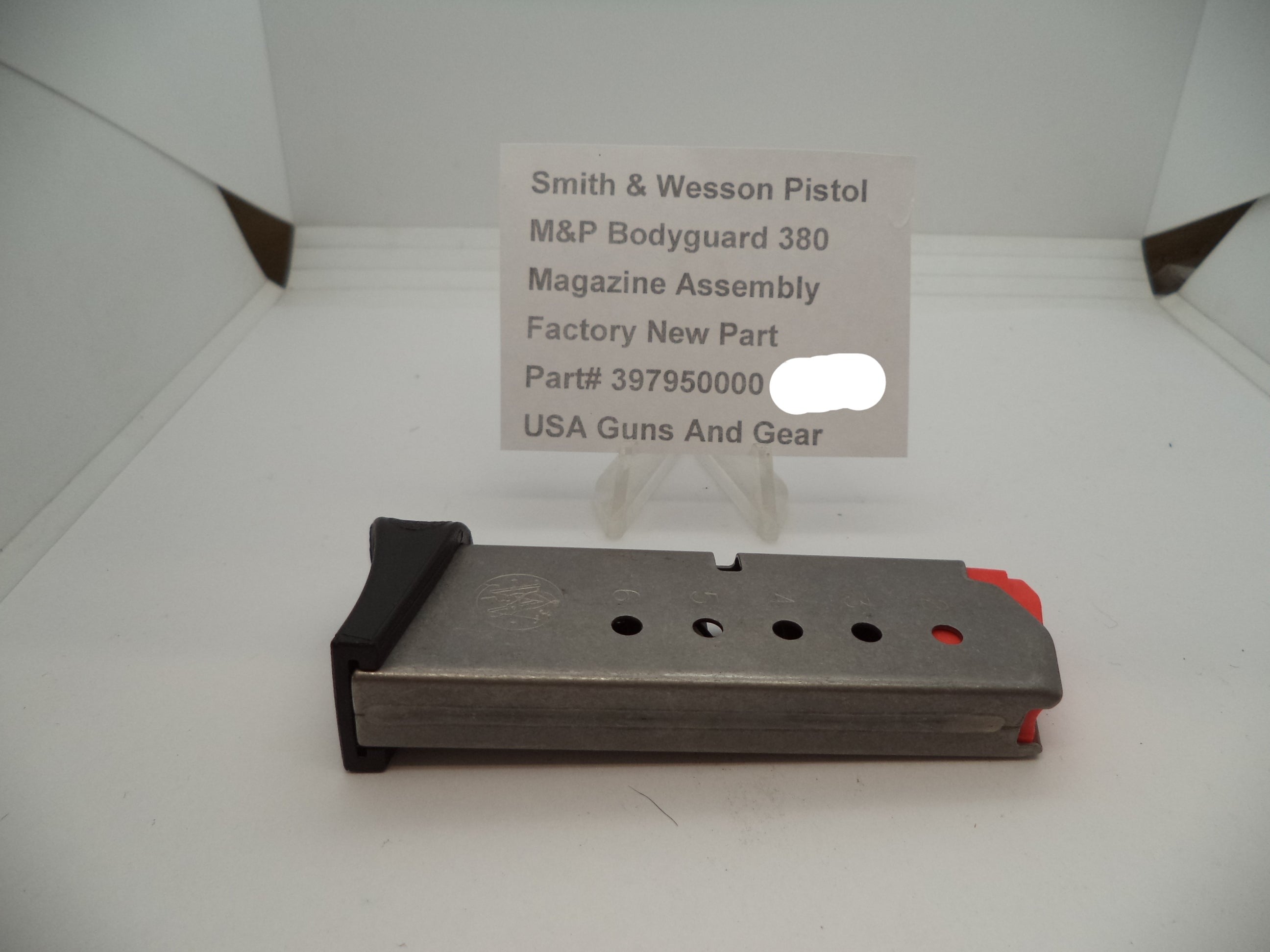 Smith & Wesson M&P Bodyguard 380 Magazine 6-Round .380 ACP | OEM 397950000