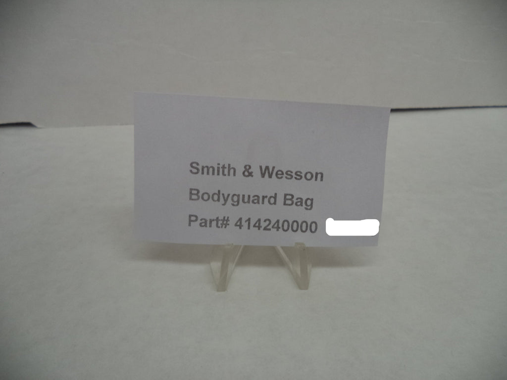 Smith & Wesson Bodyguard .380 Pistol Bag Pouch - Black Nylon - 414240000