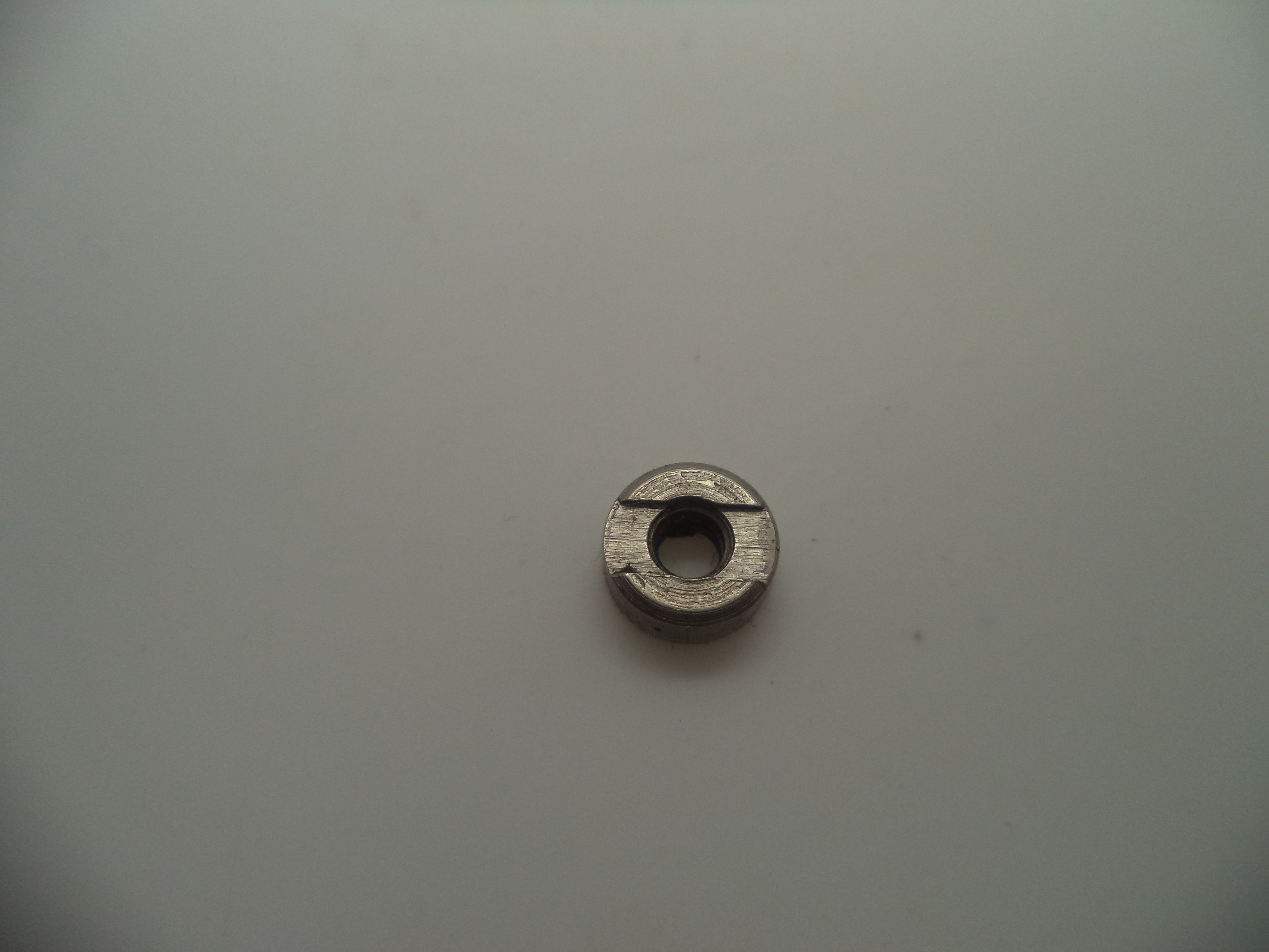 5930C Smith & Wesson Pistol Model 59 9 MM Magazine Catch Nut Used Parts (nickel)