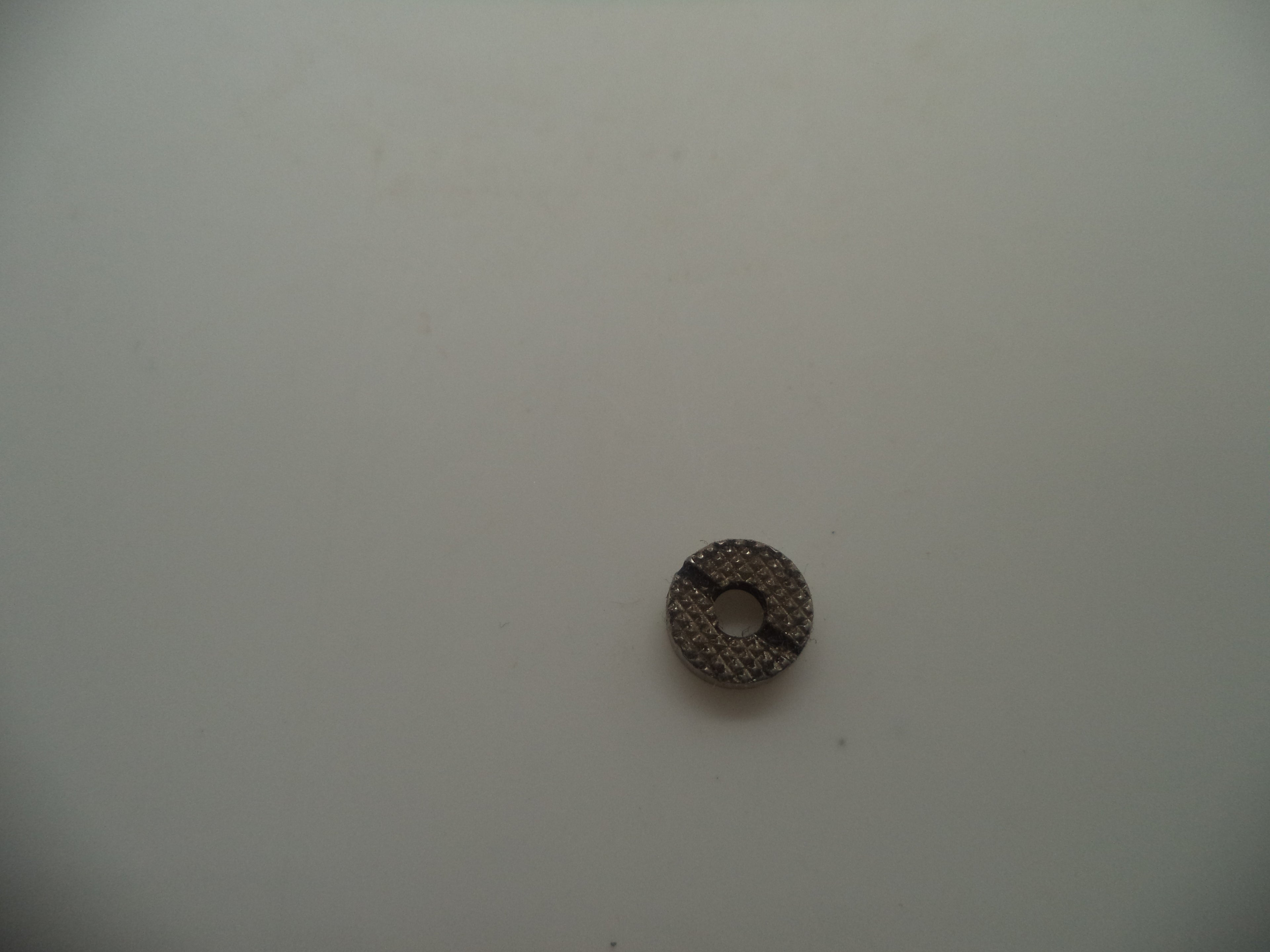 5930C Smith & Wesson Pistol Model 59 9 MM Magazine Catch Nut Used Parts (nickel)