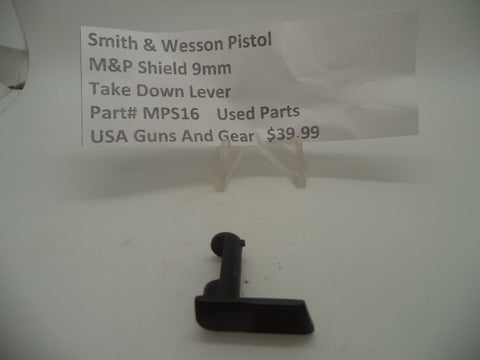 MPS16 Smith and Wesson Take Down lever for M&P Shield 9mm