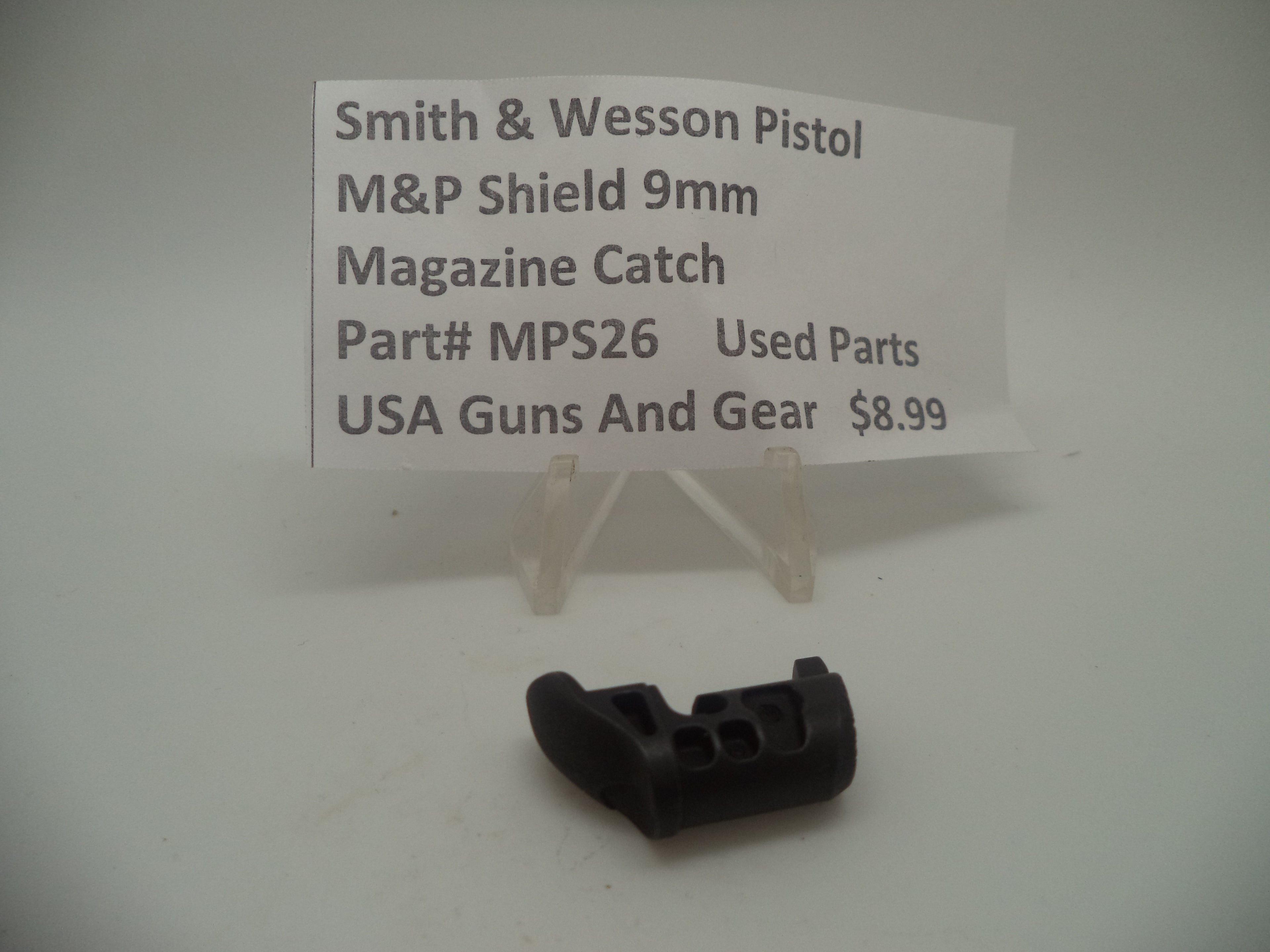 Smith & Wesson M&P Magazine Catch - Multiple Models - Used OEM Part MPS26