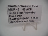 MP4505C Smith & Wesson Pistol M&P 45 Slide Stop Assembly Used Part .45 S&W