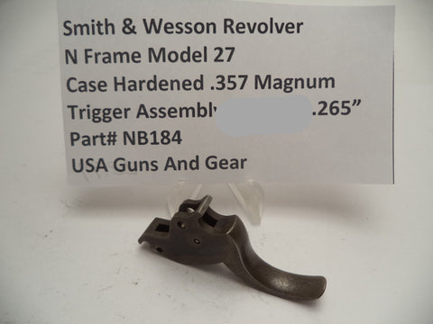 NB184 Smith & Wesson N Frame Model 27 .265" Trigger Used .357 Magnum