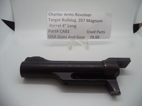 CAB1 Charter Arms Revolver Target Bulldog .357 Mag.  Barrel 4" Long