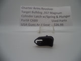 CAB9 Charter Arms Revolver Target Bulldog .357 Mag. Cylinder Latch w/Spring & Plunger