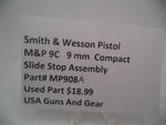 MP908A Smith & Wesson Pistol M&P Slide Stop Assembly  Used Part 9mmc