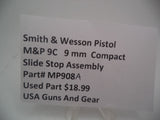 MP908A Smith & Wesson Pistol M&P Slide Stop Assembly  Used Part 9mmc